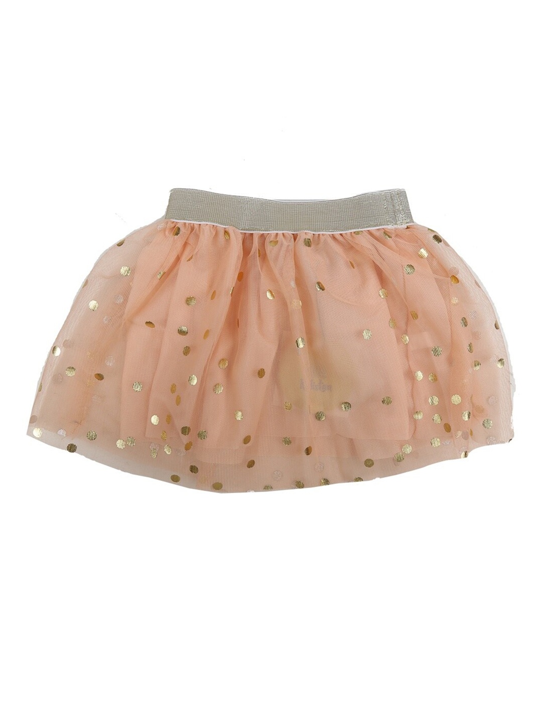 

V-Mart Girls Printed Flared Midi Skirt, Pink