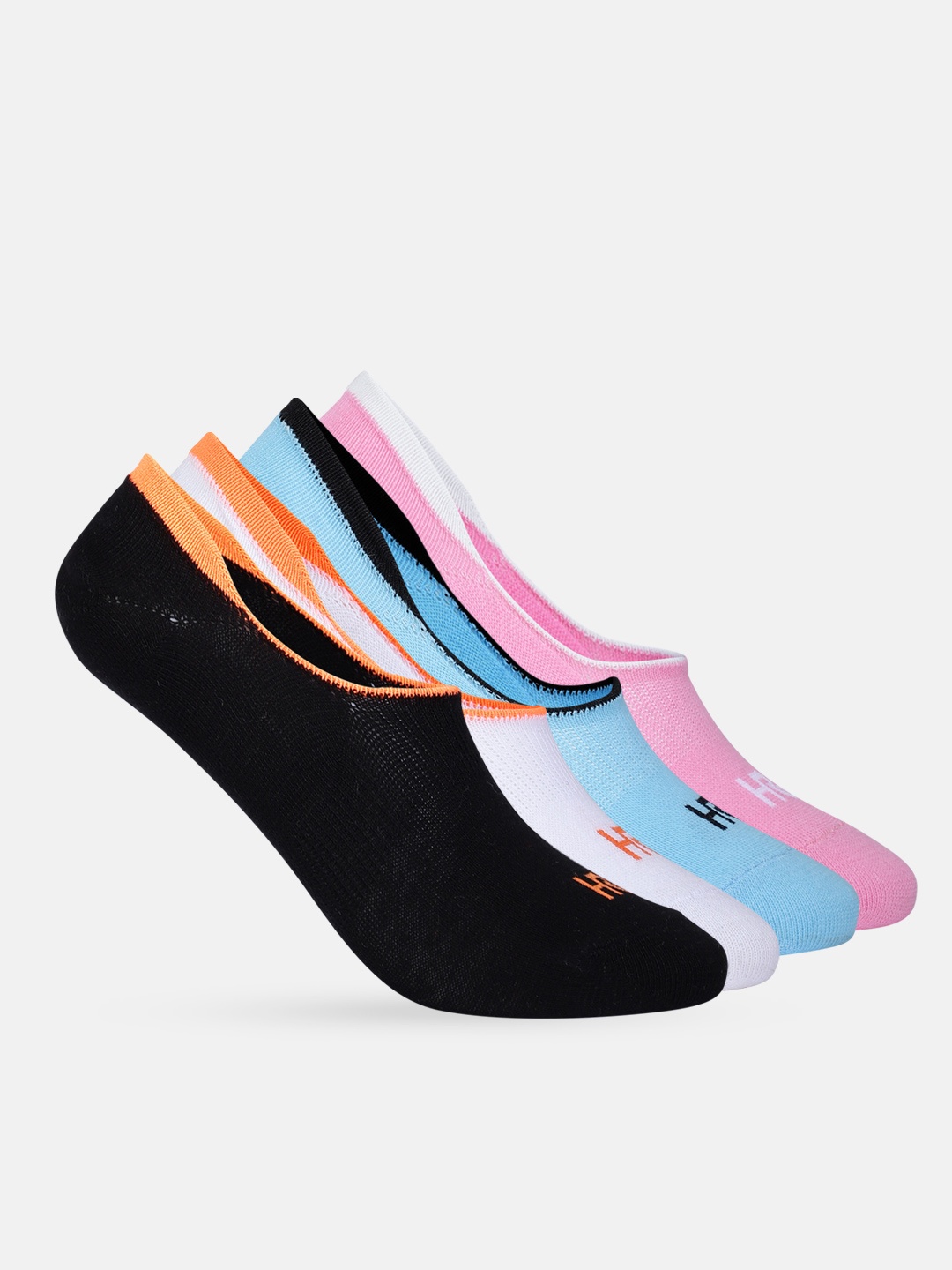 

HRX by Hrithik Roshan Women Set of 4 Shoe Liners, Multi