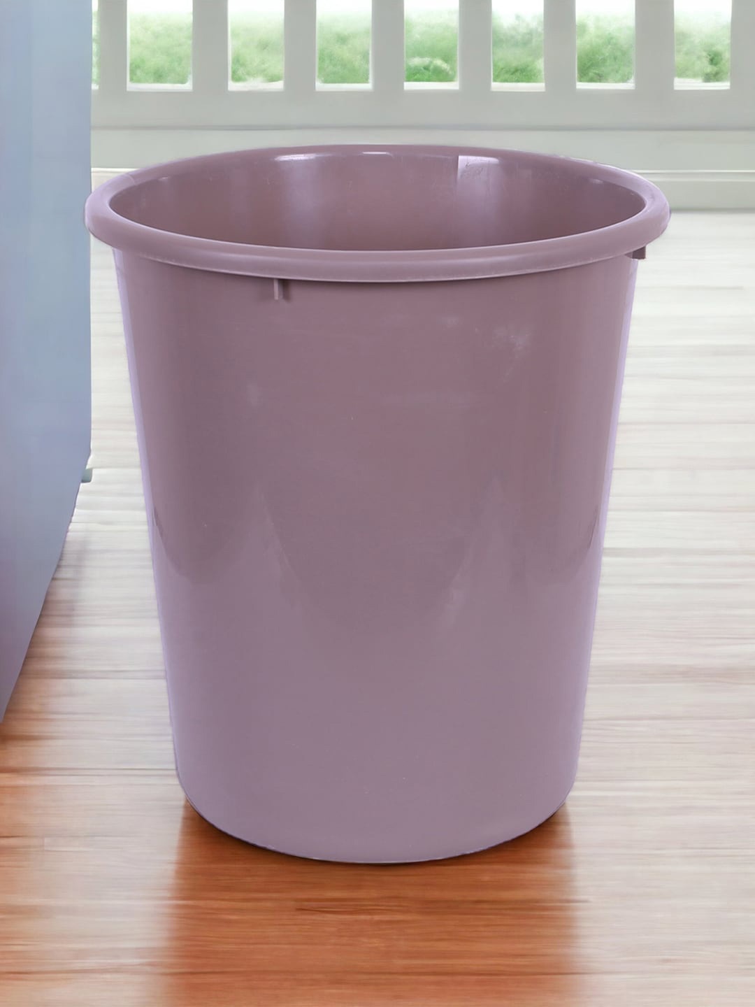 

Kuber Industries Brown 3 Pieces Garbage Open Dustbins 13 L