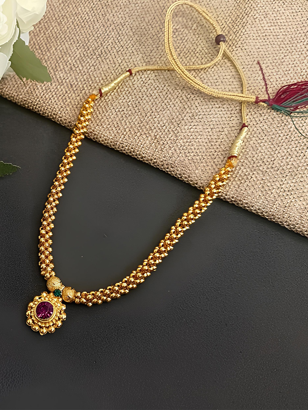 

KARISHMA KREATIONS Gold-Plated Necklace