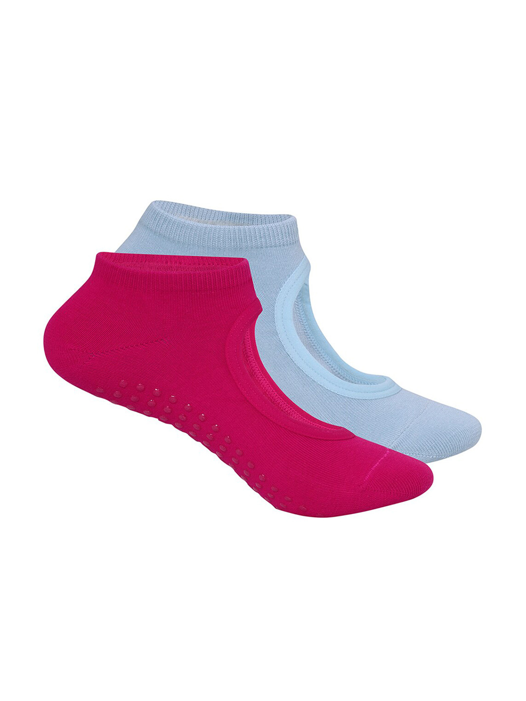 

Mint & Oak Women Pack Of 2 Ankle-Length Socks, Pink