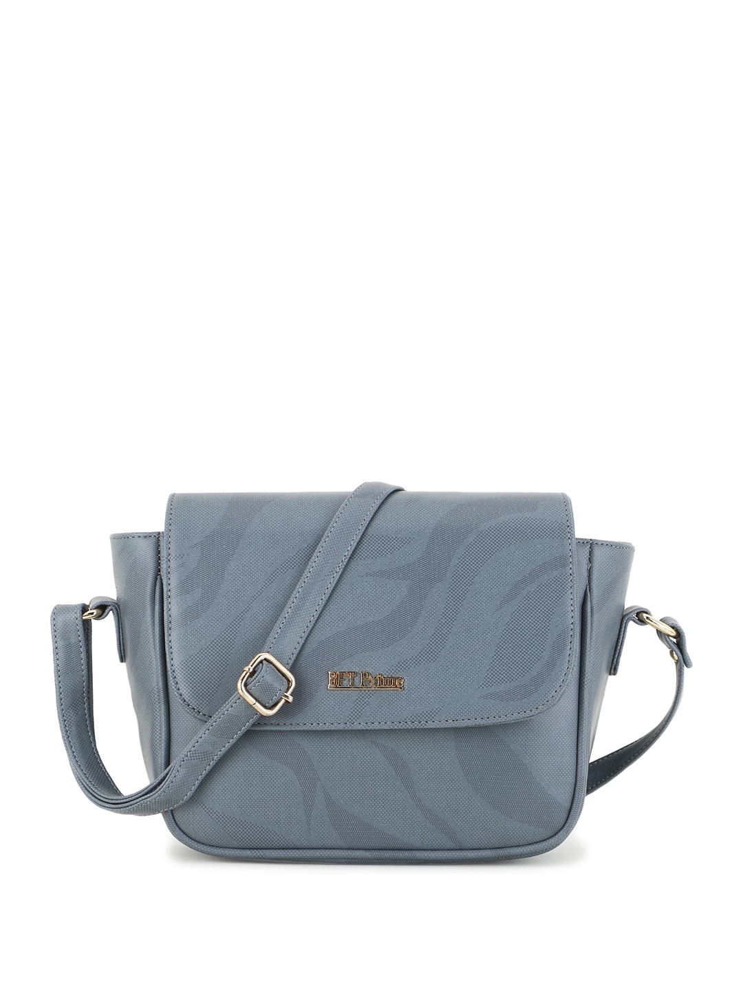 

WOMEN MARKS PU Swagger Abstract Printed Sling Bag, Grey