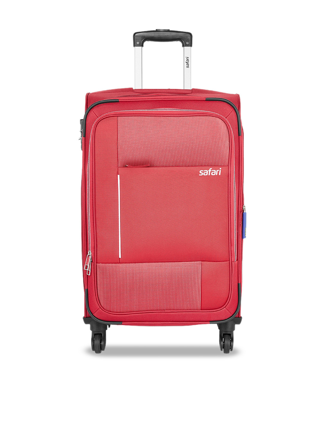 

Safari Pixel Polyester Large Soft Trolley Bag - 78 cm, Red