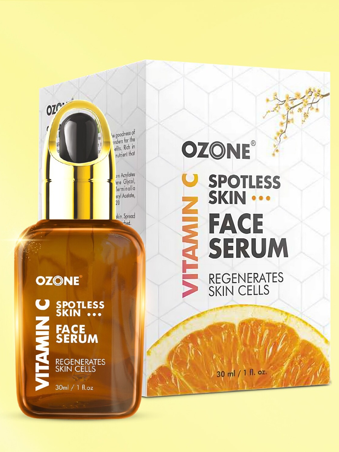 

Ozone Vitamin C Face Serum For Spotless Skin - 30ml, Brown