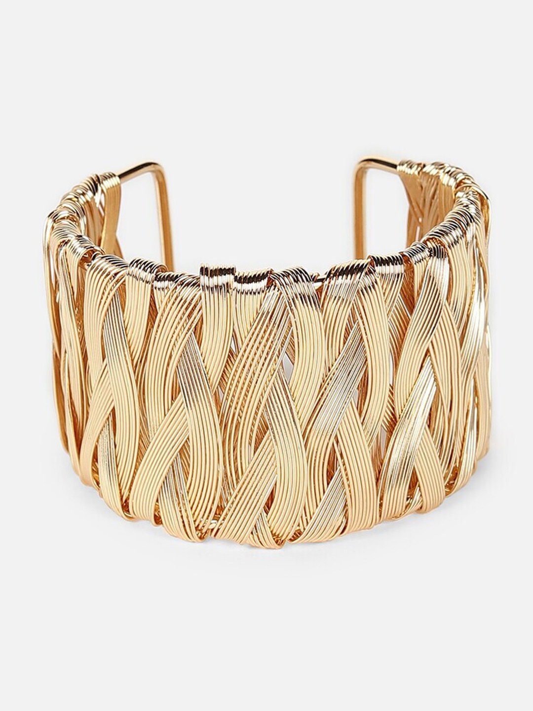 

FOREVER 21 Gold-Plated Cuff Bracelet