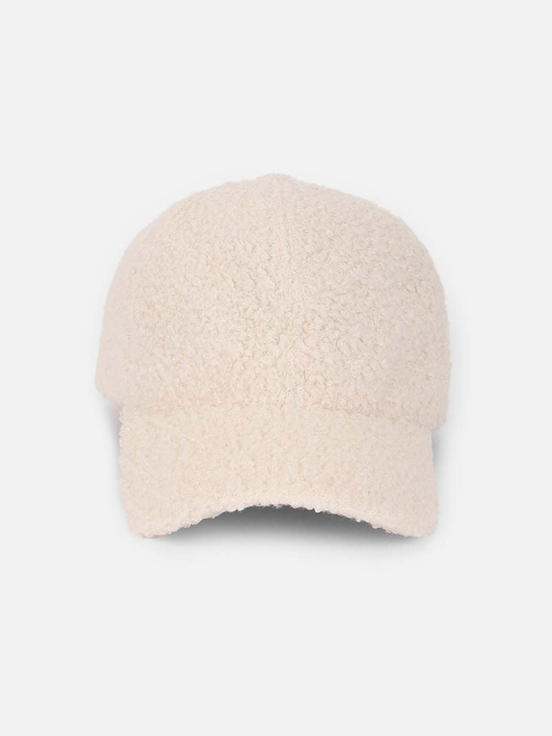 

FOREVER 21 Women Self Design Baseball Cap, Beige