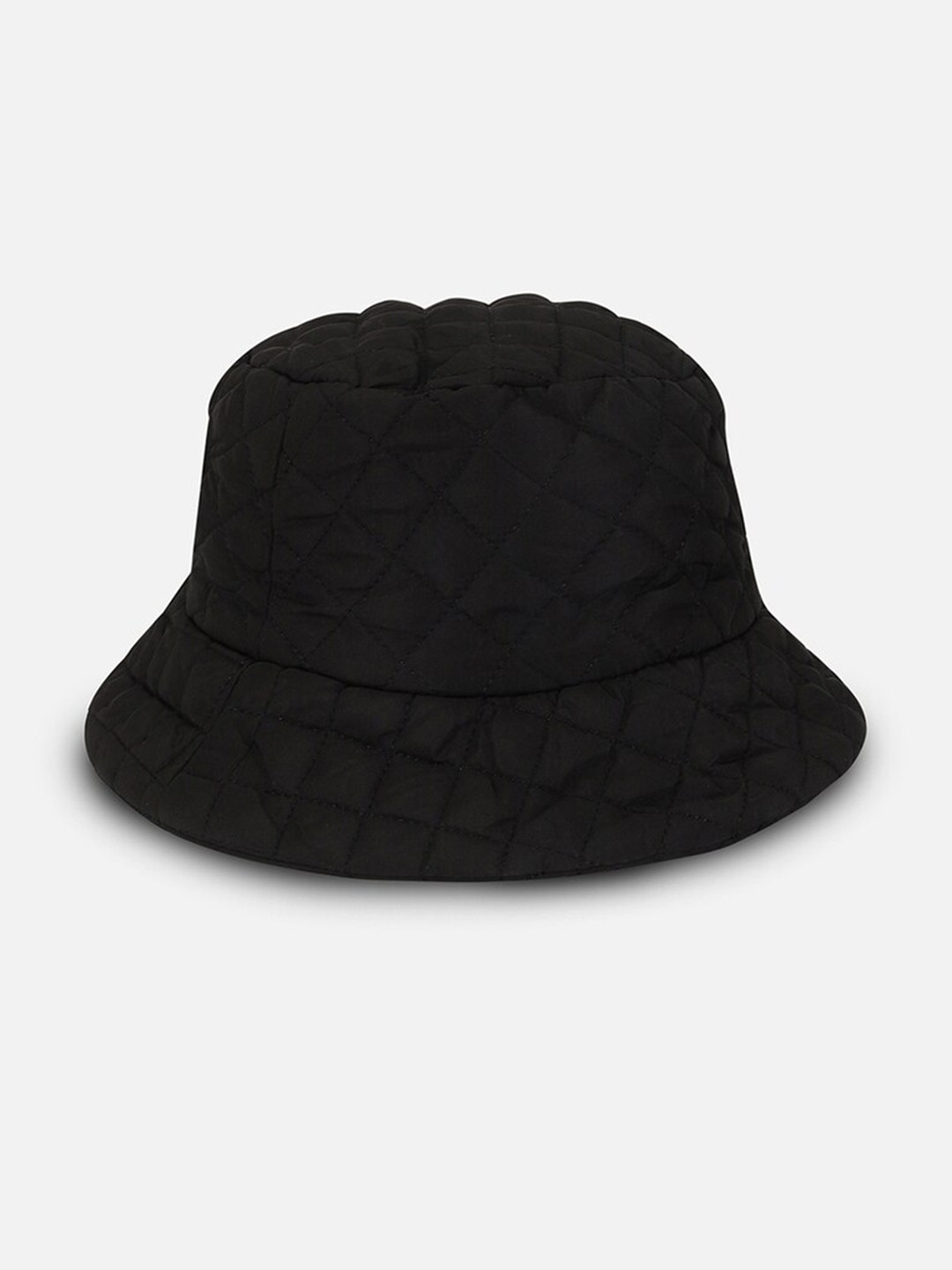 

FOREVER 21 Women Textured Bucket Hat, Black