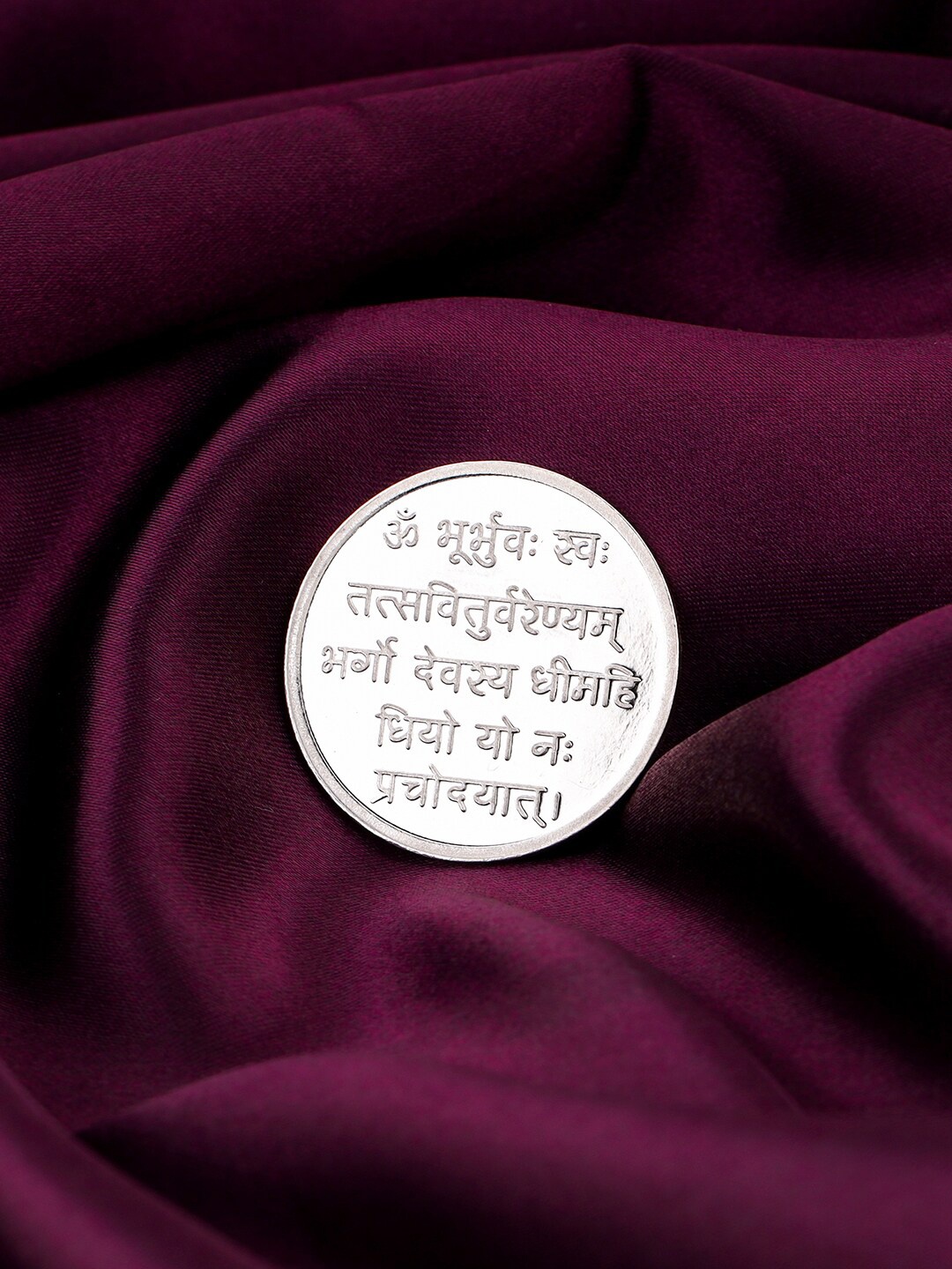 

GIVA Shloka 999 Sterling Silver Coin-10gm