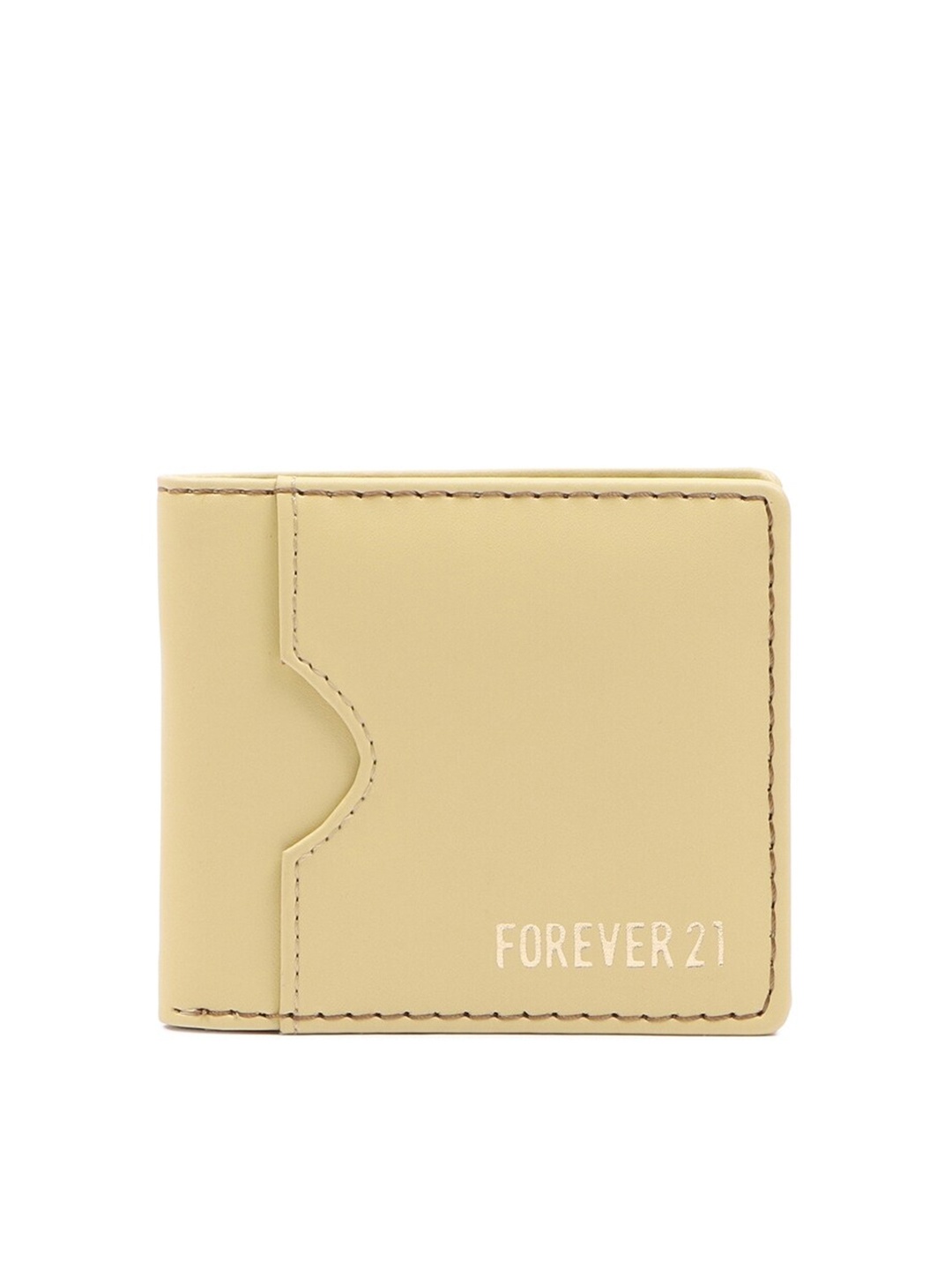 

FOREVER 21 Women Two Fold Wallet, Tan