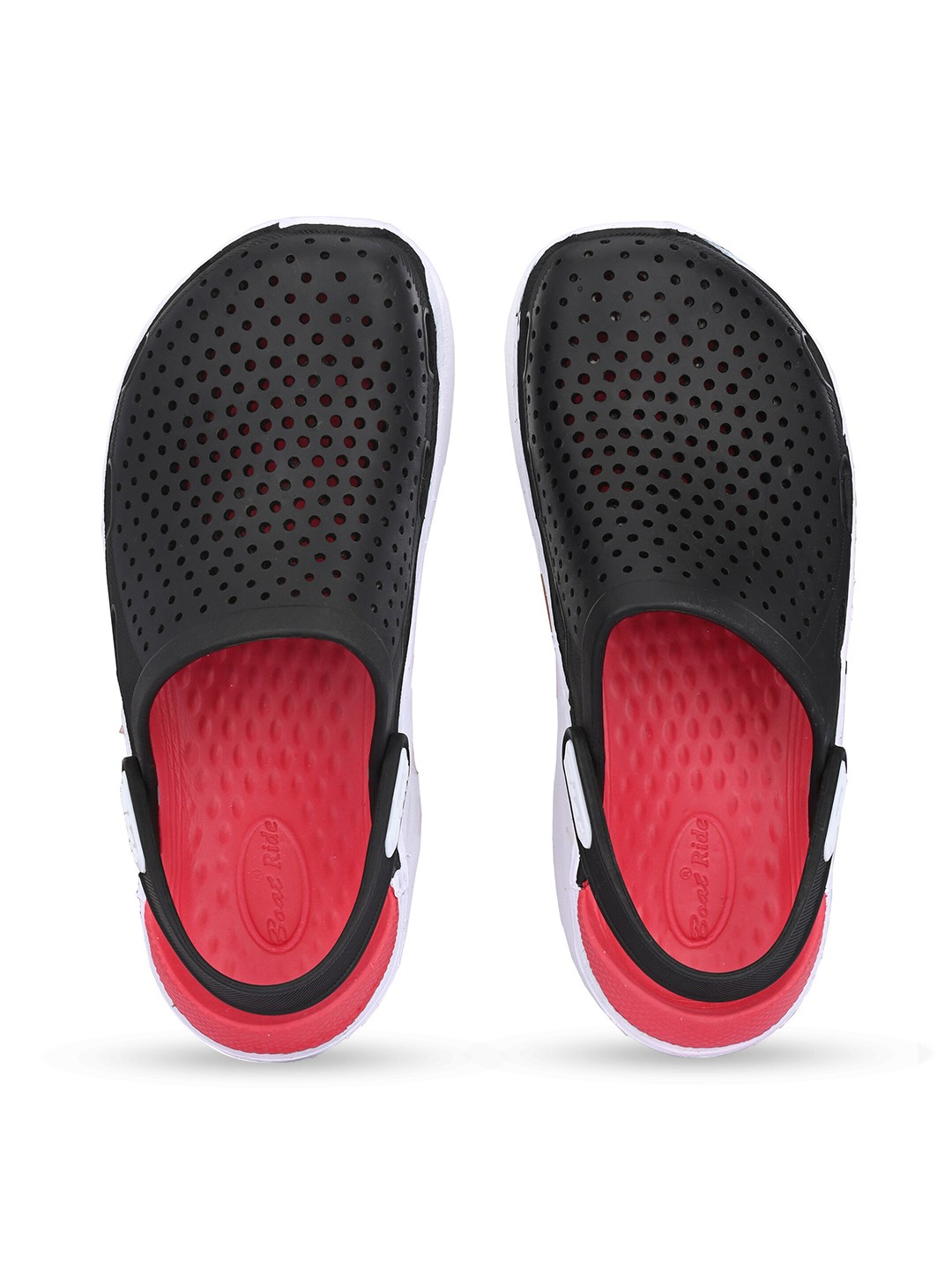 

Vellinto Men Steller Self Design Clogs, Black