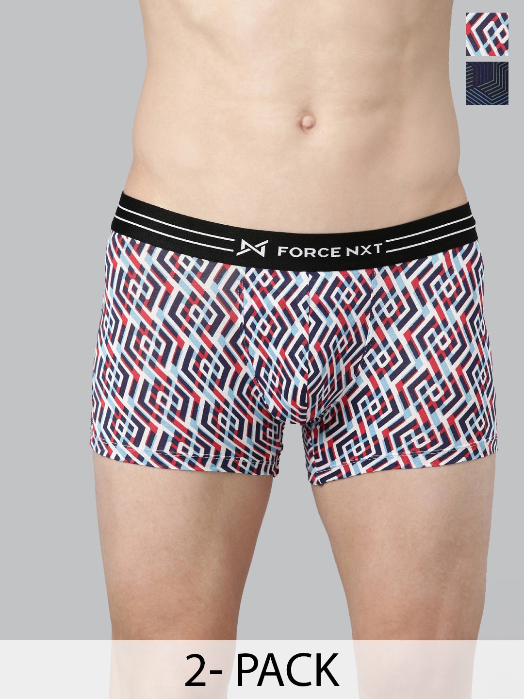 Force NXT Pack Of 2 Assorted Trunks MNFS-21P-ASST-C3-PO2-Multi