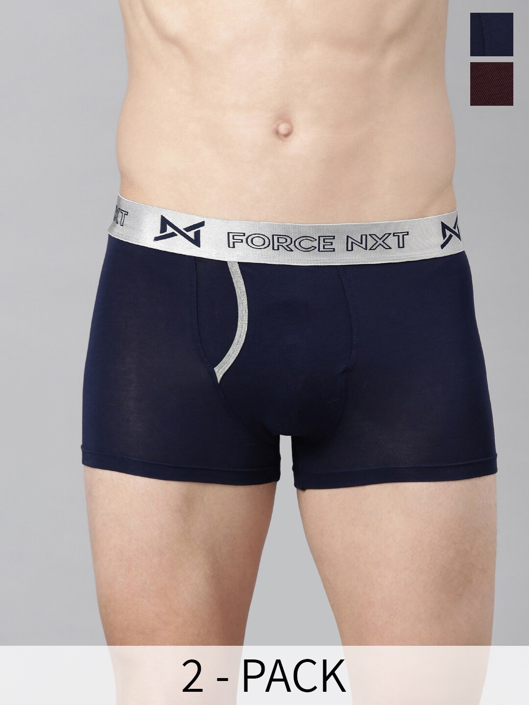 

Force NXT Pack Of 2 Assorted Cotton Trunks