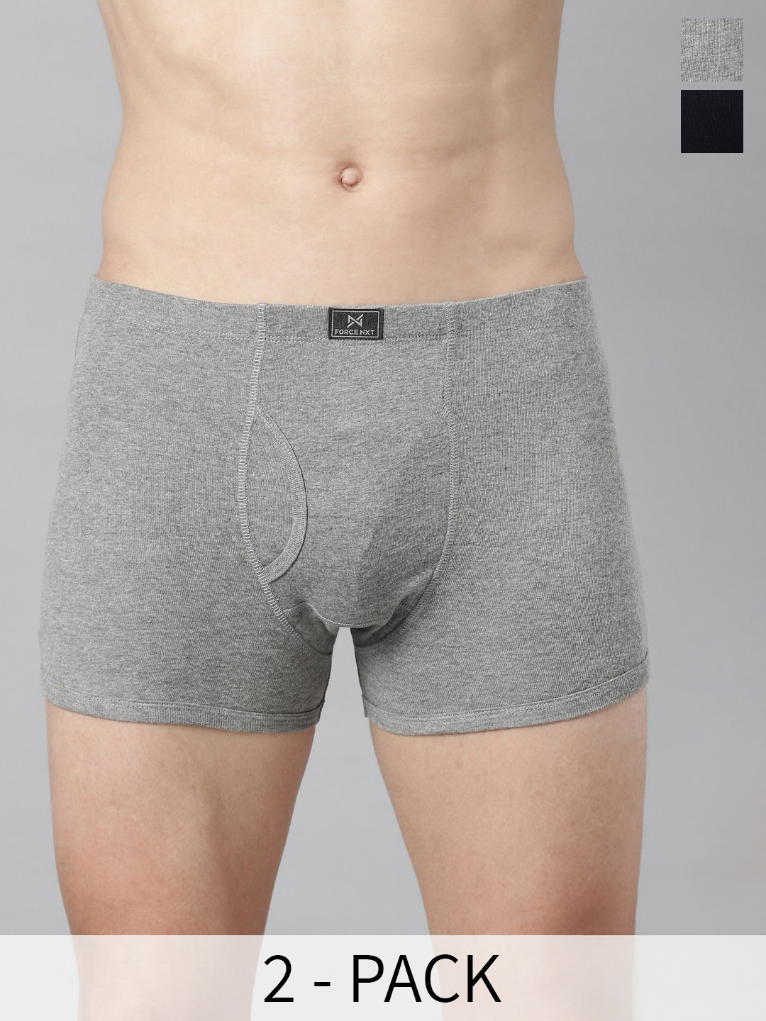 

Force NXT Pack Of 2 Assorted Trunks MNFR-211-R3-ASST-C1-PO2, Grey