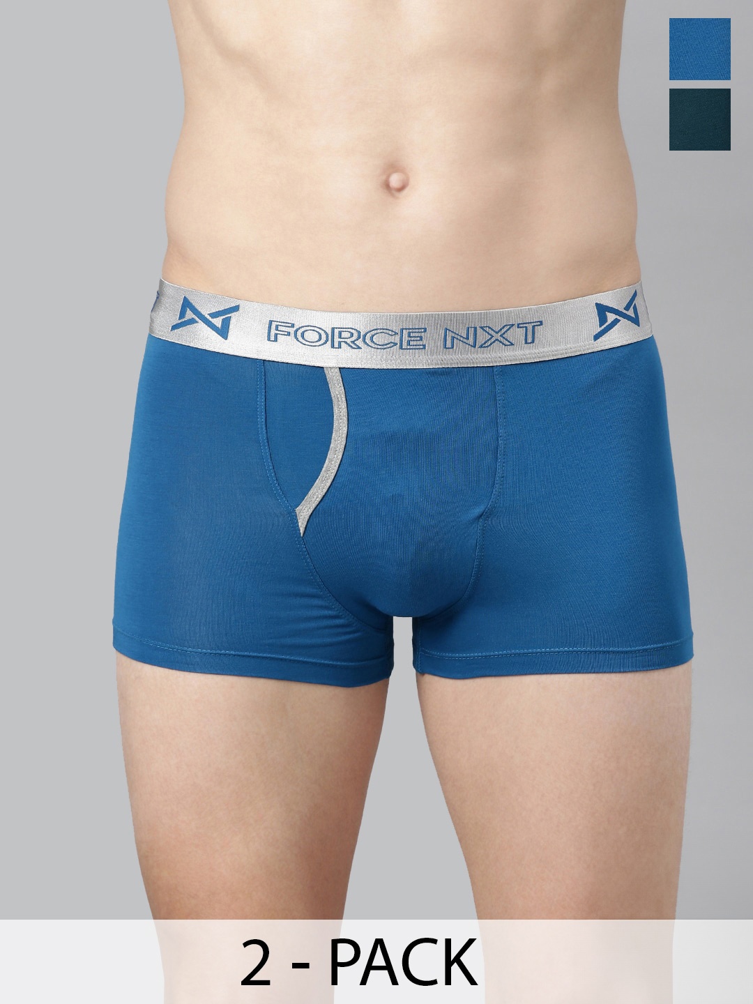

Force NXT Pack Of 2 Assorted Trunks MNFL-65-R3-ASST-C1-PO2, Blue