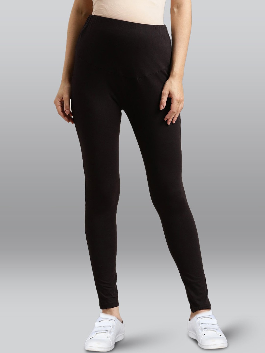 

LYRA Maternity Ankle Length Leggings, Black