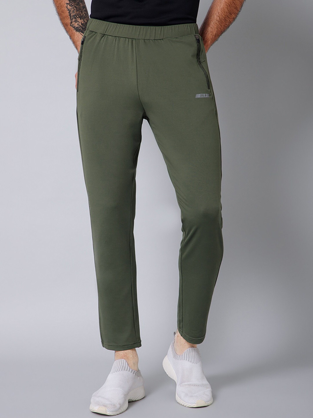 

Cantabil Men Regular Fit Track Pants, Green