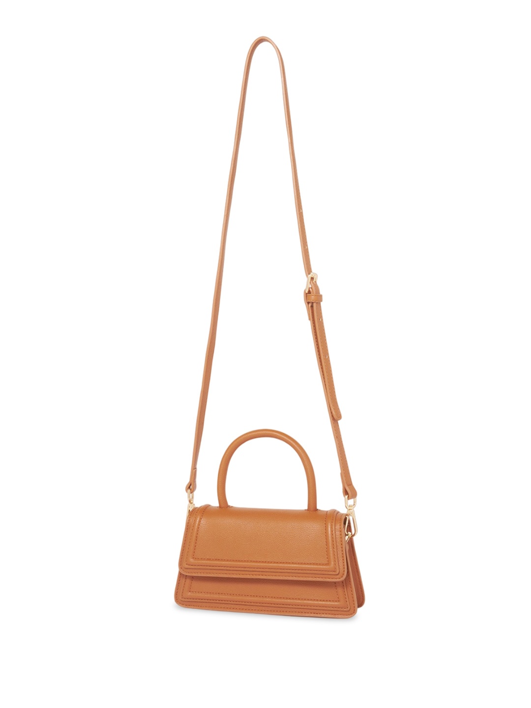 

Forever New PU Structured Handheld Bag, Brown