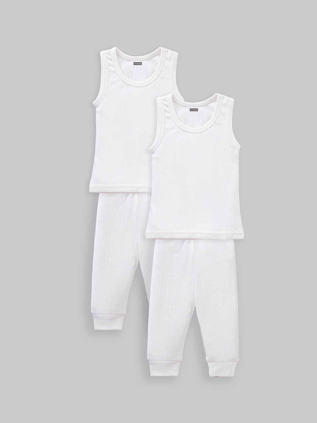 

Aerowarm Boys Pack Of 2 Ribbed Thermal Sets, White