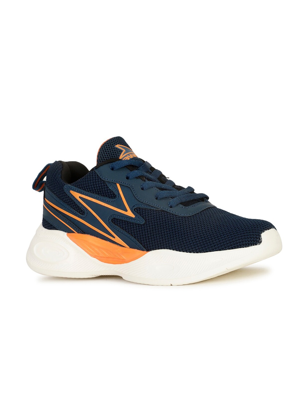

Power Boys Trey JR Textured Lace-Up Walking Shoes, Navy blue