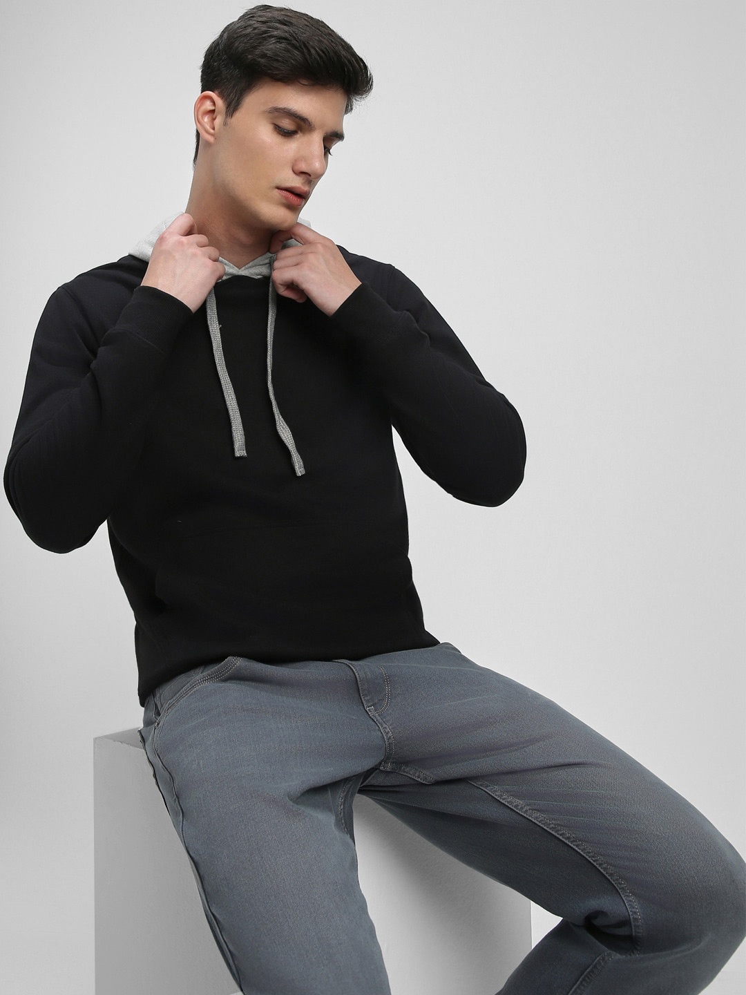 

Dennis Lingo Hooded Pullover Sweatshirt, Black