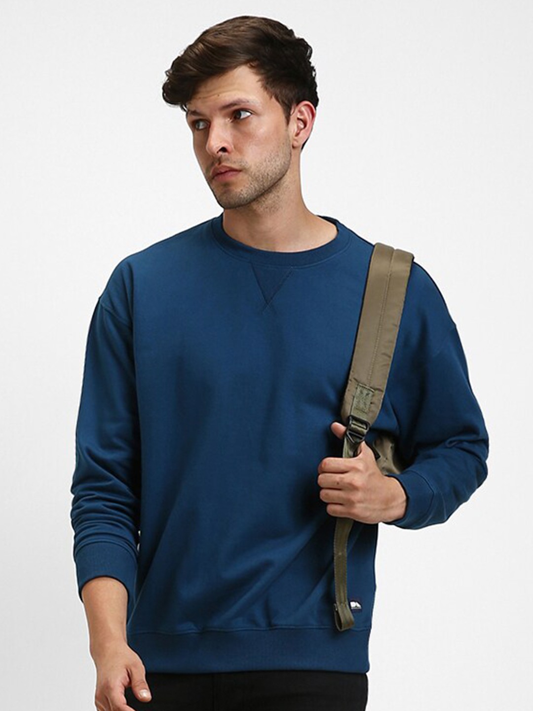 

Dennis Lingo Round Neck Sweatshirt, Blue