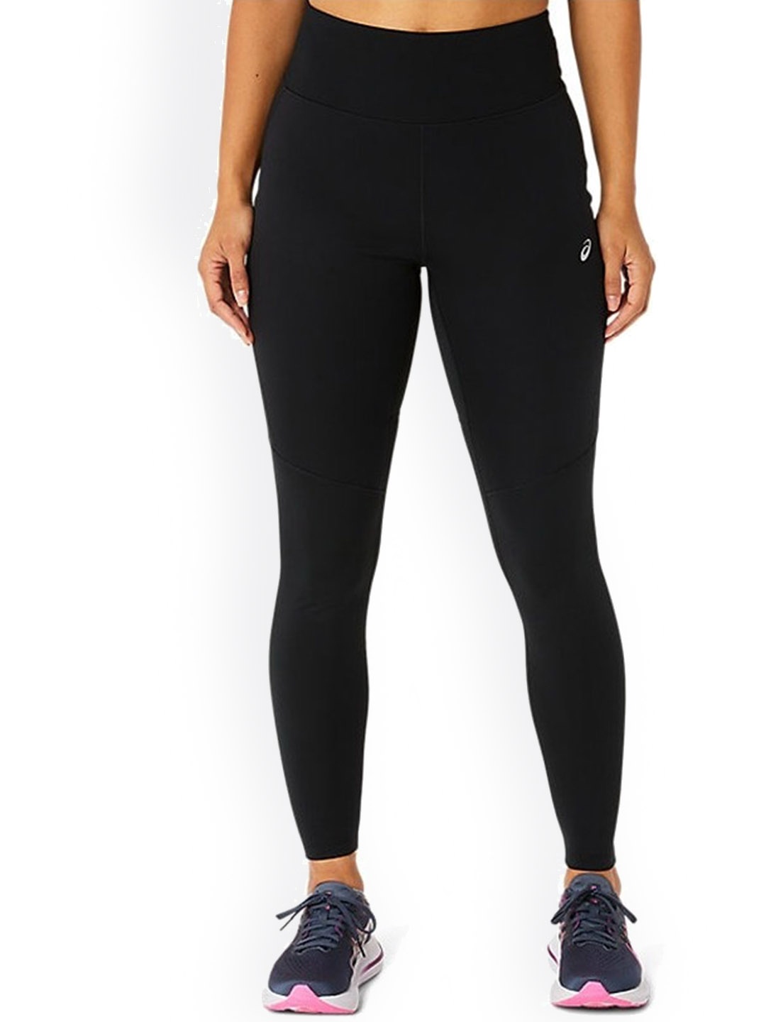 

ASICS Winter Run Women High-Rise Ankle-Length Gym Tights, Black