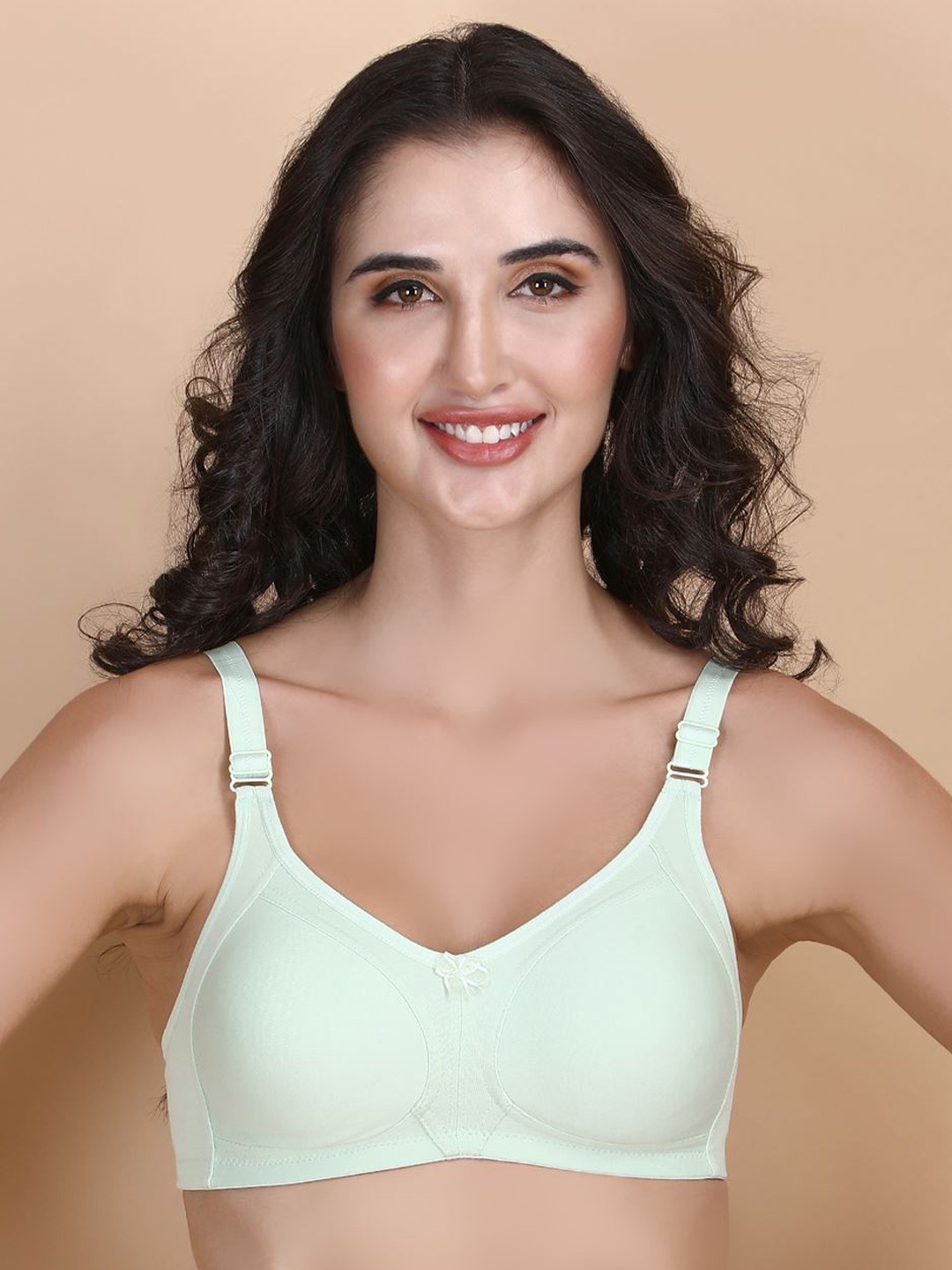 

Hill Islands Full Coverage High Support Anti Odour Everyday Bra With All Day Comfort, Sea green