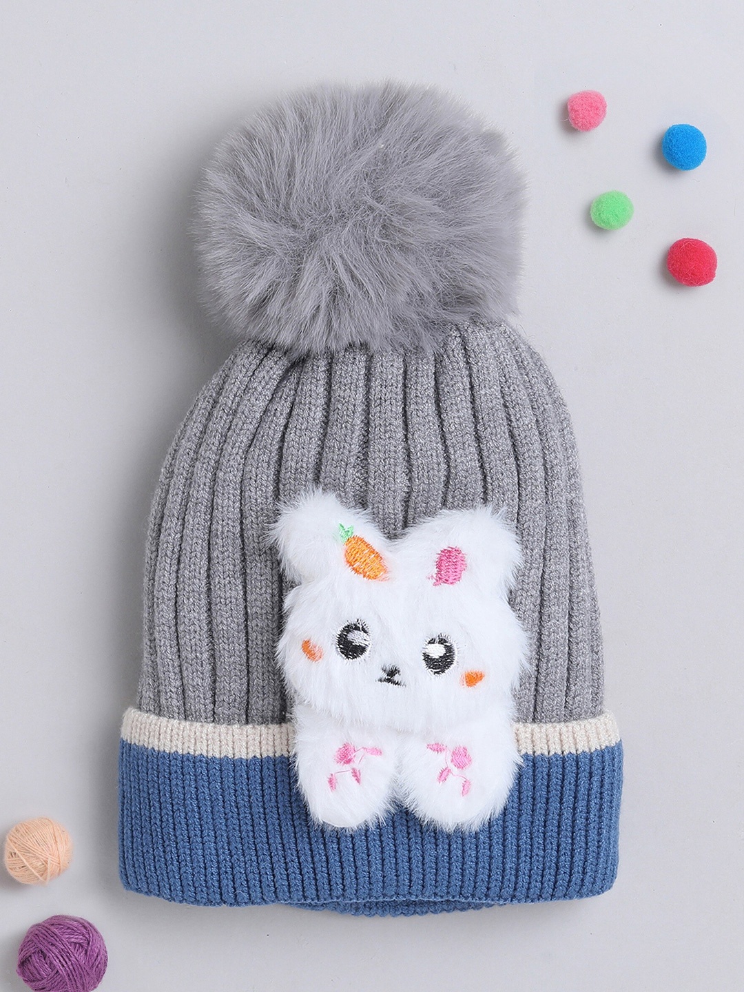 

The Magic Wand Kids Woollen Beanie, Grey