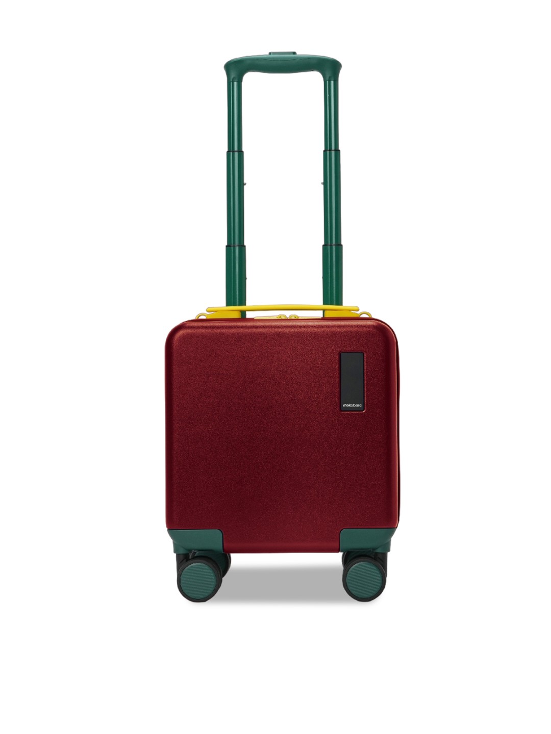 

MOKOBARA The Moko Blocks Kids Printed Hard-Sided Cabin Trolley Suitcase, Red