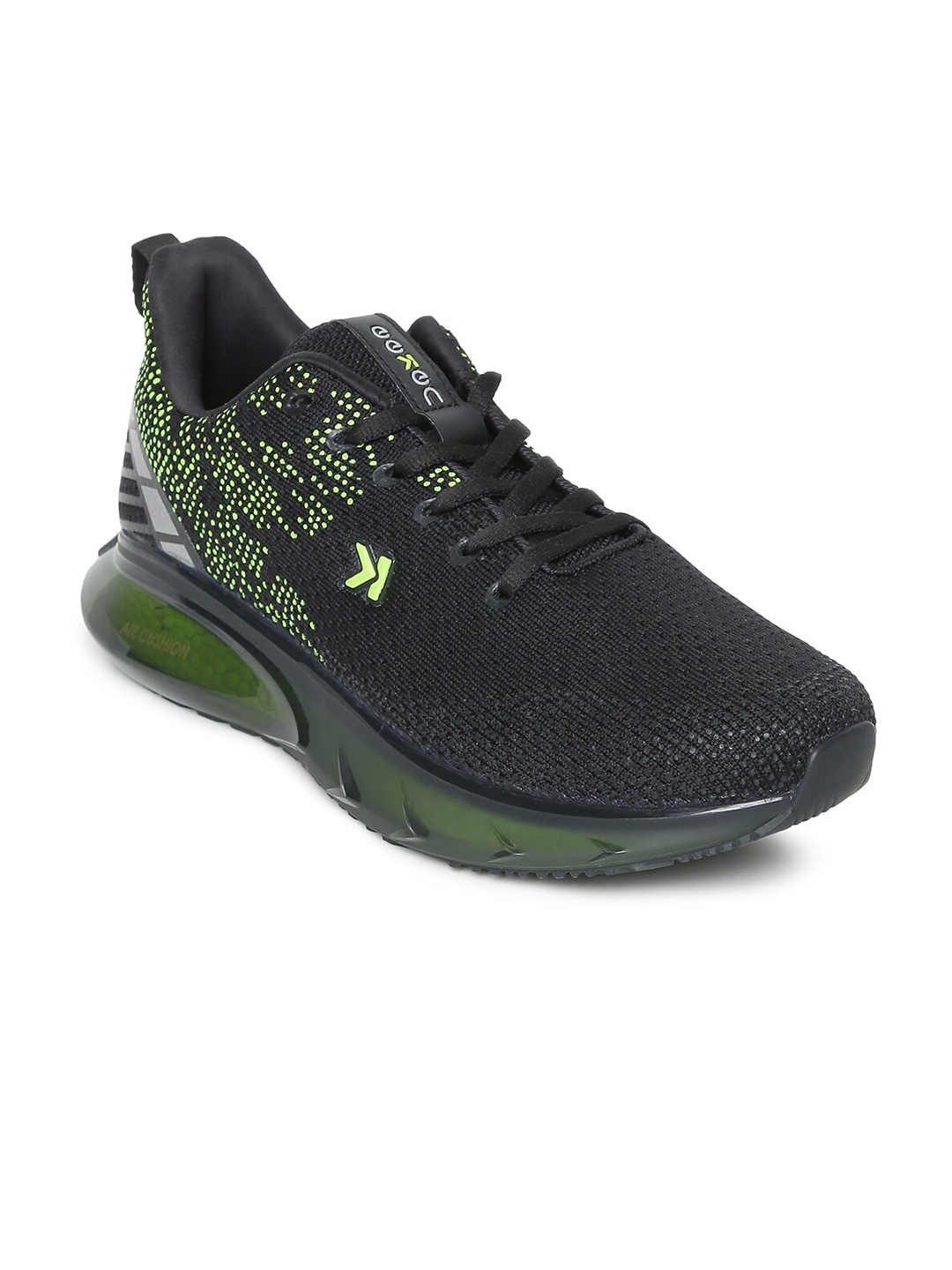 

Paragon Men Textile Running Shoes, Black