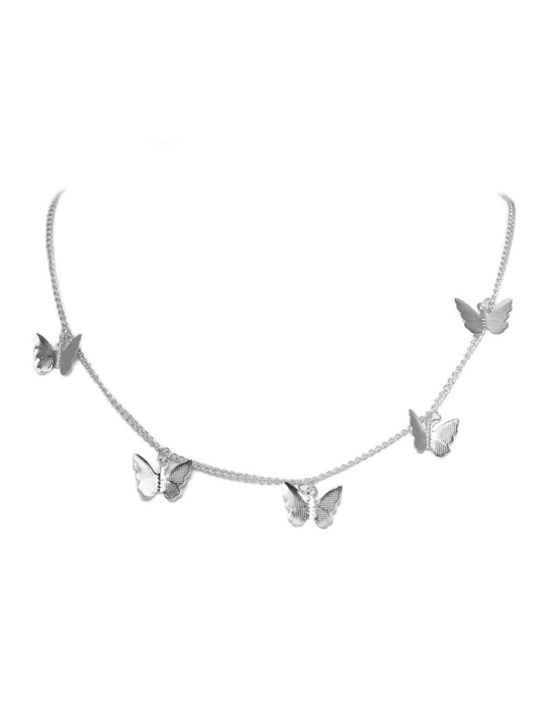 

Lyla Butterfly Necklace, Silver
