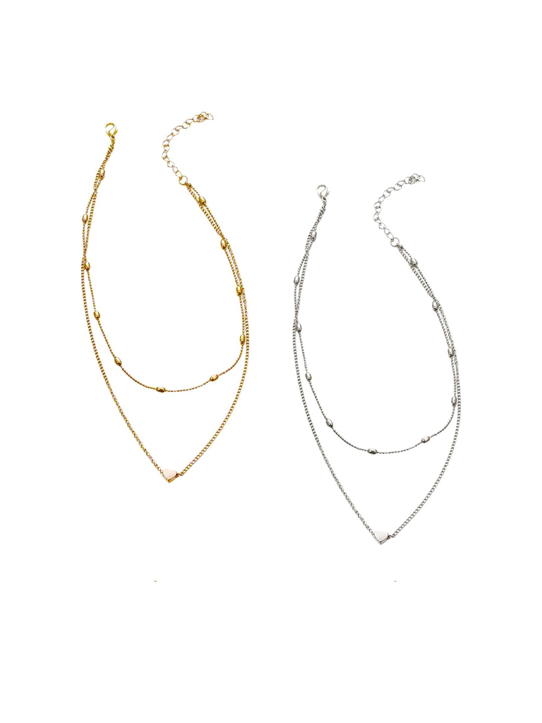 

Lyla Set Of 2 Layered Necklace, Gold