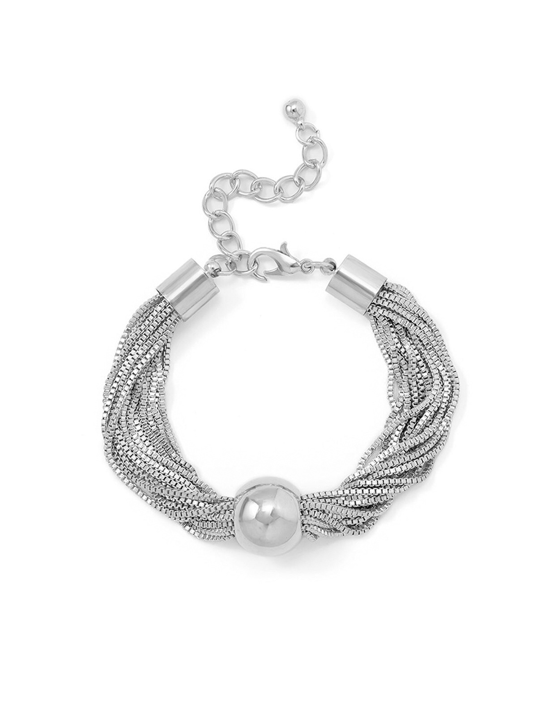 

Lyla Stainless Steel Bracelet, Silver