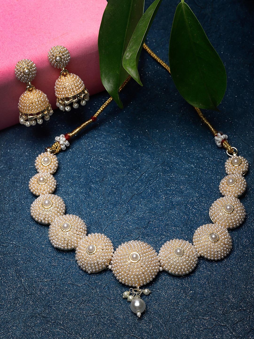 

Sukkhi Gold Plated Stone Studded Jewellery Set