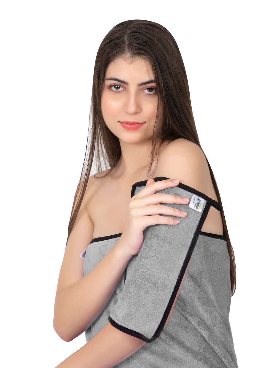 

Softspun Microfiber Grey 4 Pieces 280 GSM Microfiber Face Towels