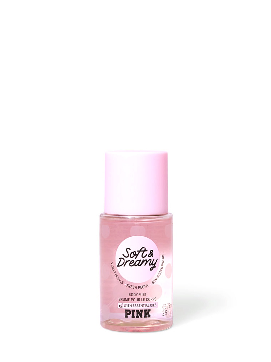 

Victoria's Secret Women Soft & Dreamy Mini Body Mist - 75 ml, Pink