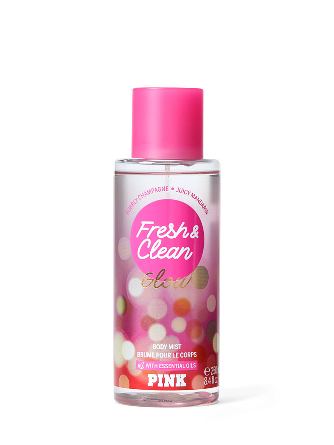 

Victoria's Secret Women Fresh and Clean Glow Flankers Mist 250 ml, Pink
