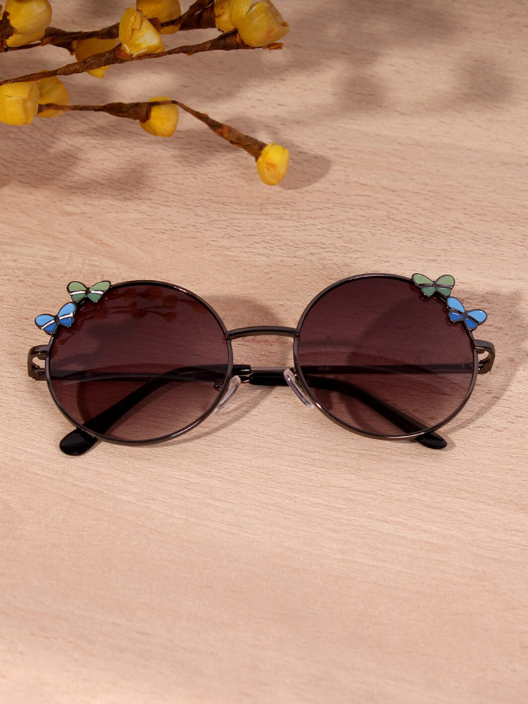 

DukieKooky Kids Round Sunglasses With UV Protected Lens DKSG427D, Pink