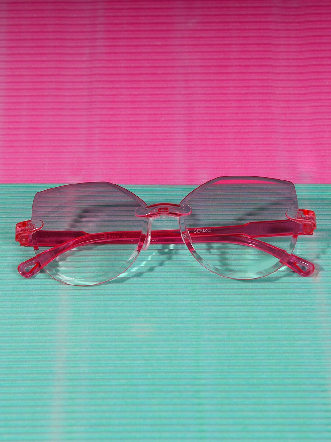 

DukieKooky Kids Lens & Butterfly Sunglasses With UV Protected Lens, Pink