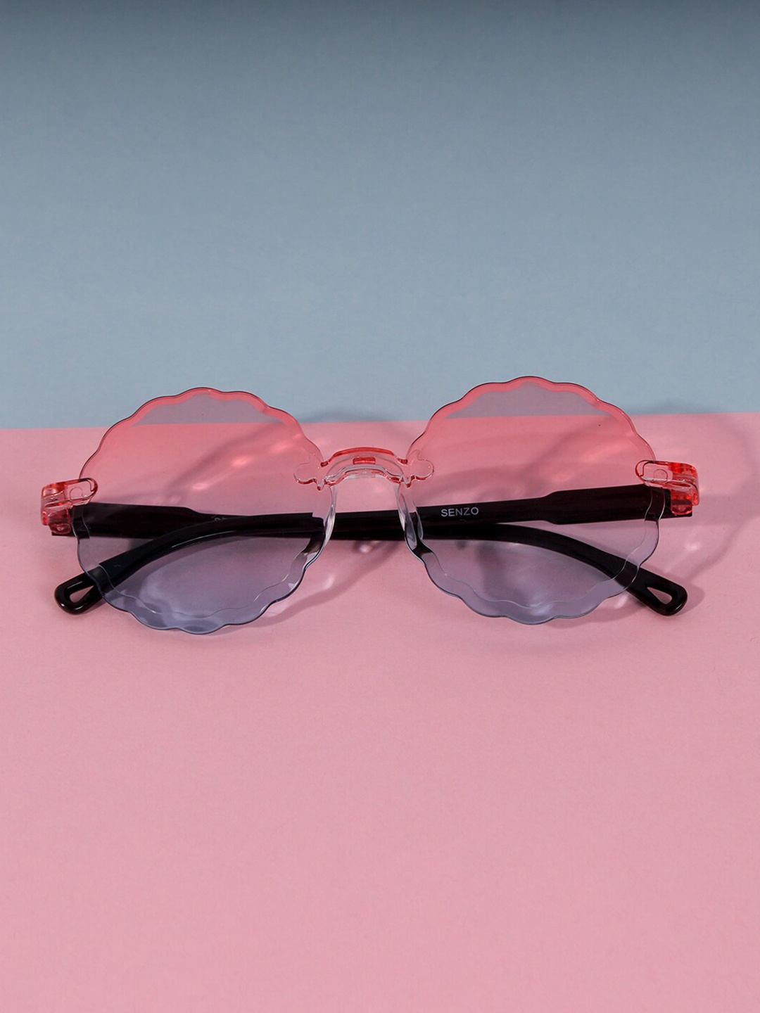 

DukieKooky Kids Round Sunglasses with UV Protected Lens DKSG430A, Pink