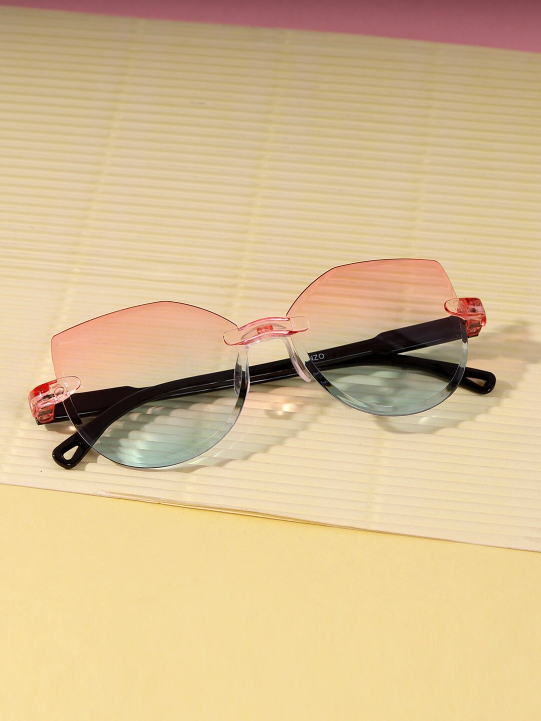 

DukieKooky Kids Butterfly Sunglasses with UV Protected Lens-DKSG429A, Pink