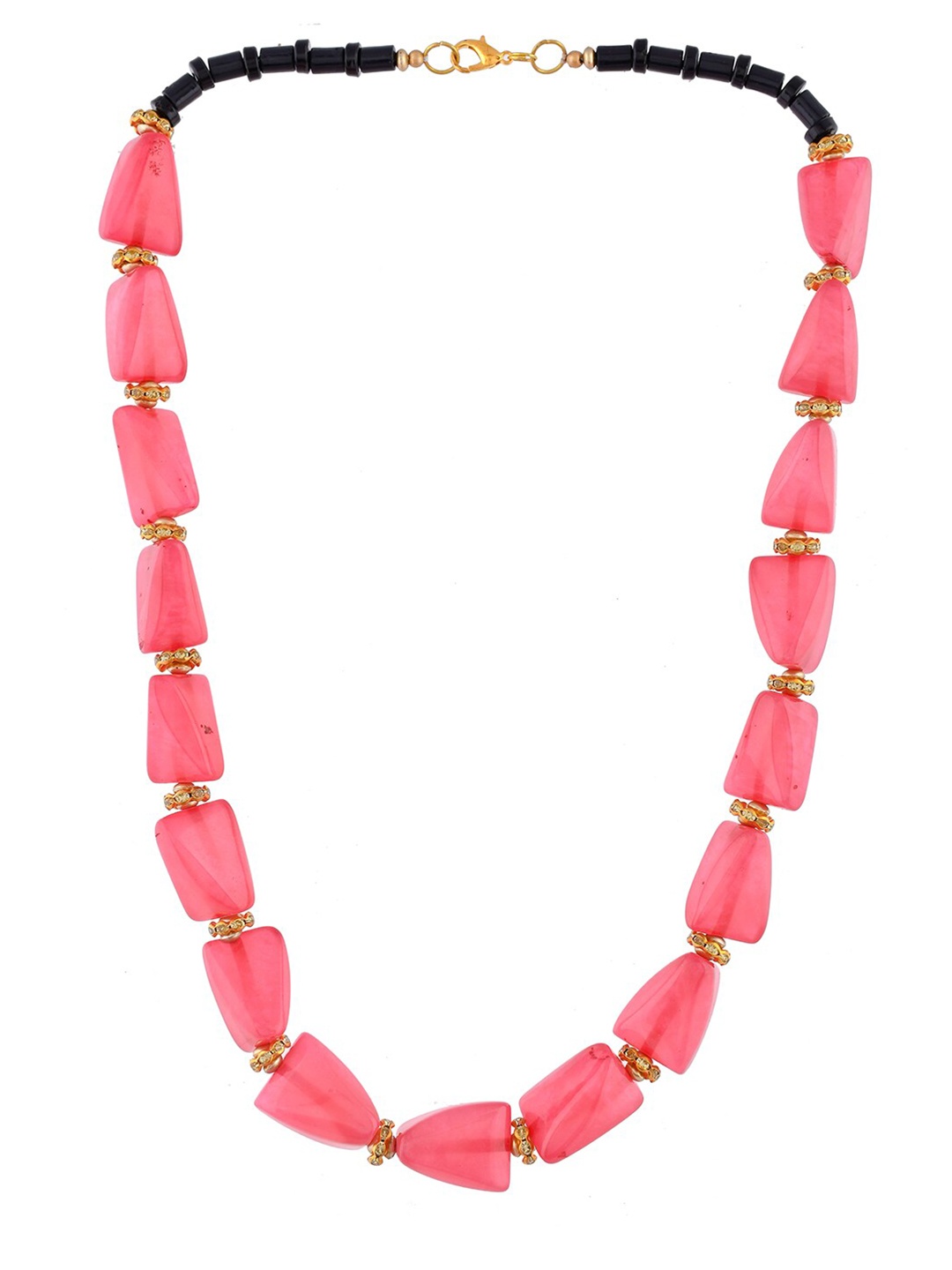 

Infuzze Beaded Necklace, Pink