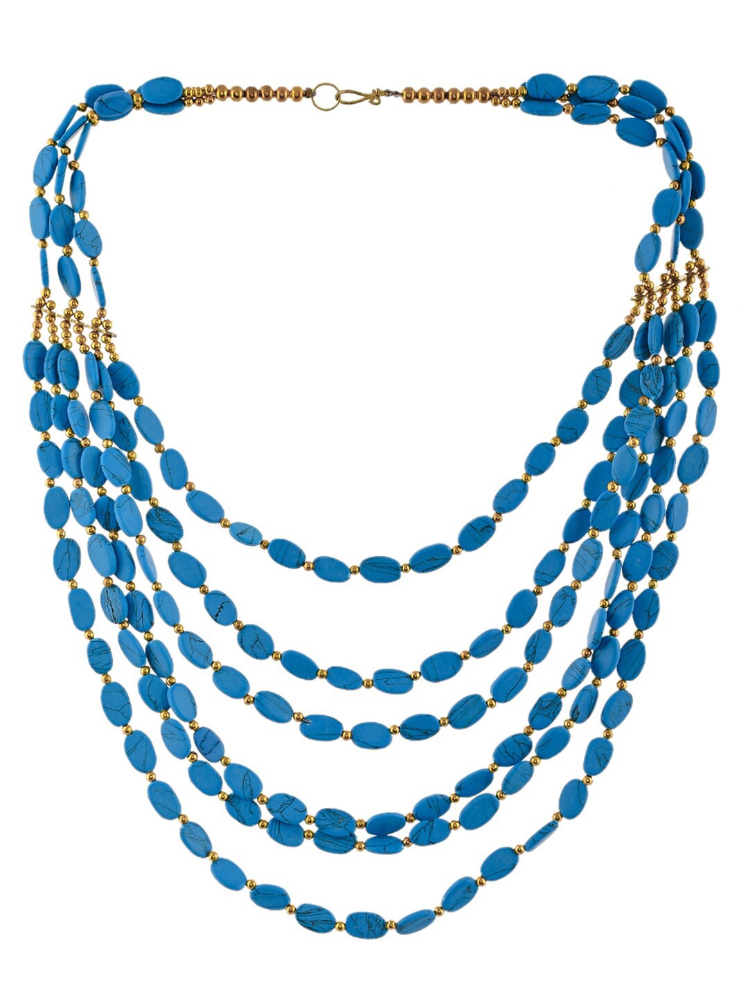 

Infuzze Beaded Layered Necklace, Gold