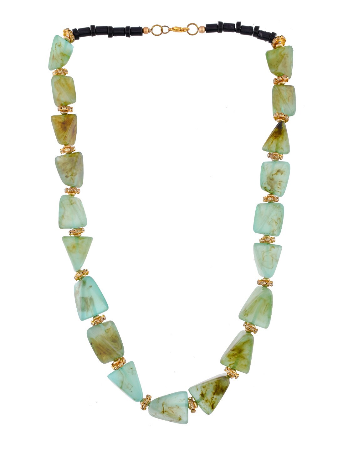 

Infuzze Beaded Statement Necklace, Green