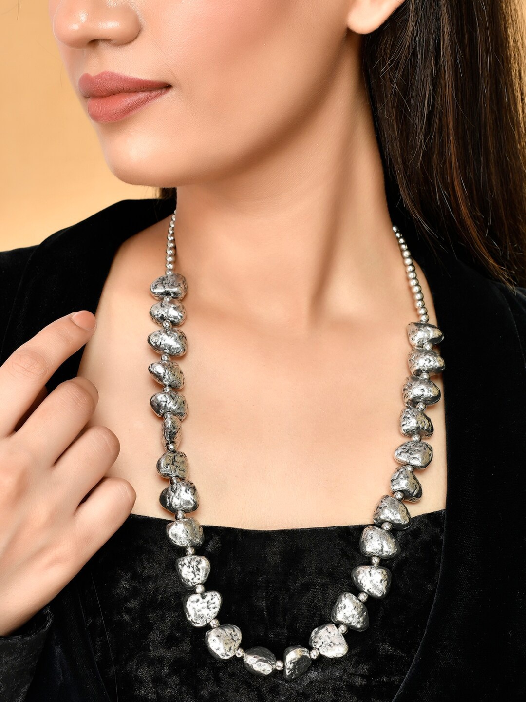 

Infuzze Silver-Plated Necklace