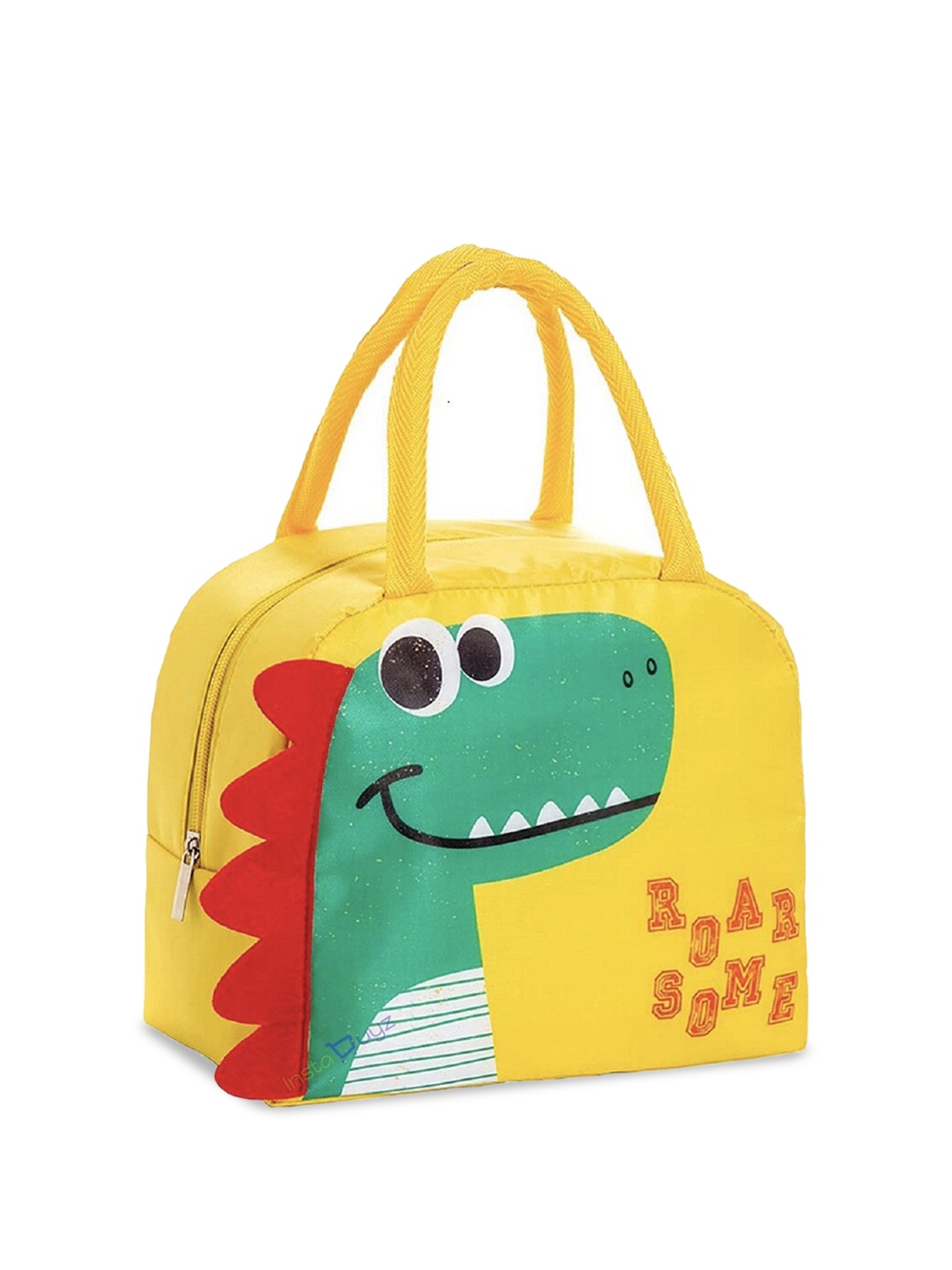 

Instabuyz Dinosour Printed Waterproof Lunch Bag, Yellow