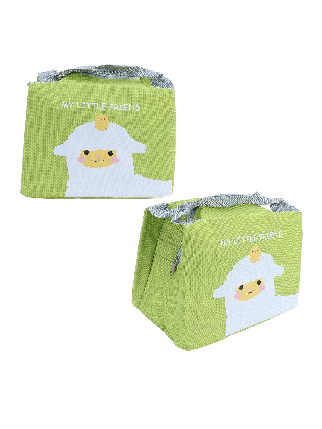 

Instabuyz Printed Insulated Lunch Bag, Green