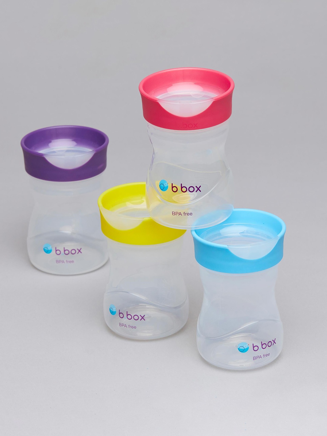 

B.Box Yellow & Transparent Easy Grip Soft Spout Cup - 240 ml