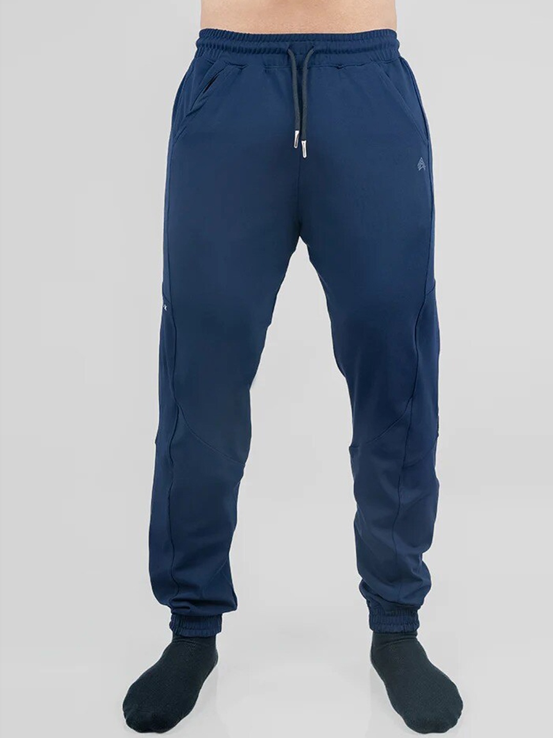 

Athflex Men Mid Rise Joggers, Navy blue