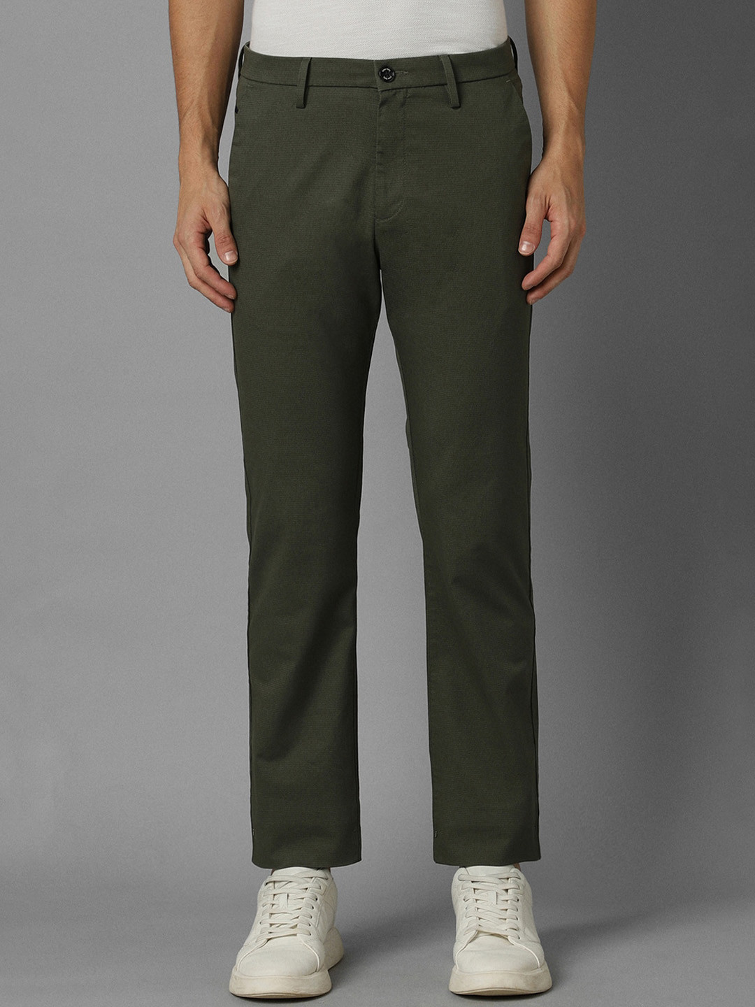

Allen Solly Men Green Trousers